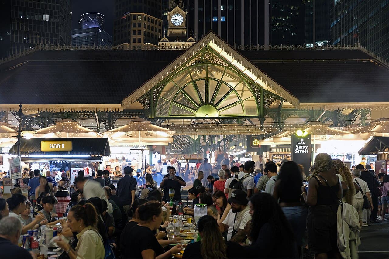 Lau Pa Sat Satay Street